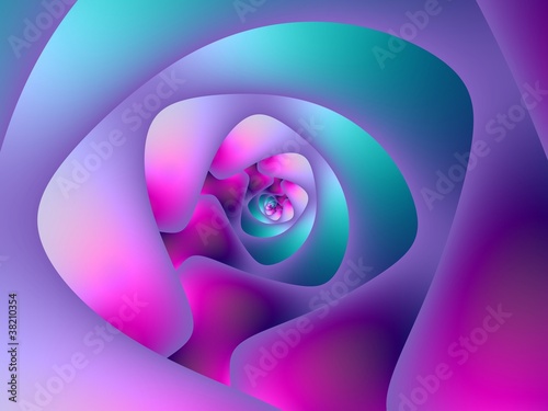 Board z aluminiowym obramowaniem Labirynt spiralny