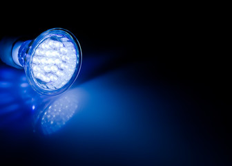 beam of led lamp