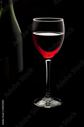 Plakat na papierze fotorealistycznym Czerwone wino