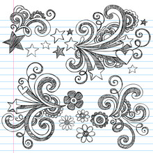 Back To School Sketchy Notebook Doodles