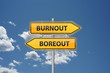 © cirquedesprit - Wegweiser - Burnout Boreout