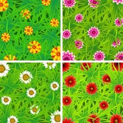 Wall Mural - flower garden