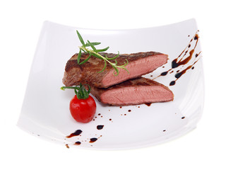 Canvas Print - meat main course