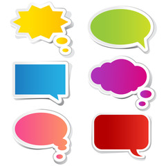 Wall Mural - Chat Bubble Sticker