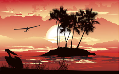 Wall Mural - Sunset