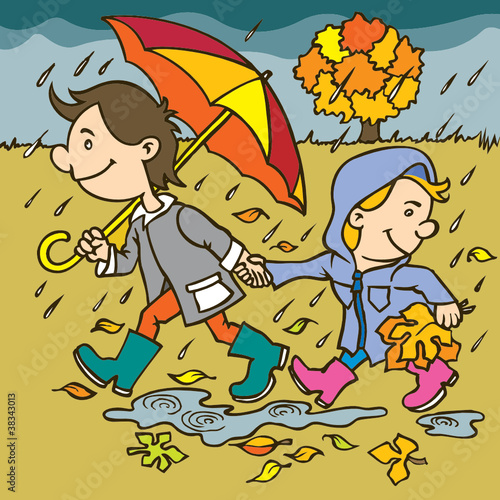ilustracja-jesien-ilustracji-rysunku