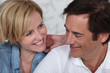 © auremar - Happy couple relaxing at home