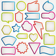 © alvaroc - Speech bubbles vector set