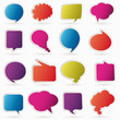 © alvaroc - Speech bubbles vector set
