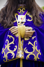 Procession Of The Christ Of Medinaceli, Hands Details