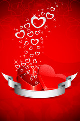 Sticker - Abstract Love Background