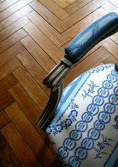 Fauteuil, parquet, style, meuble, maison, décoration