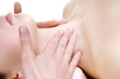 © mariangarai - neck massage - a young woman