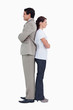 © WavebreakmediaMicro - Salesteam standing back to back
