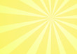 Yellow background with rays