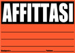 © castelberry - Cartello affittasi (vettoriale)