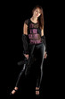 © Grafvision - freestyle girl posing with guns