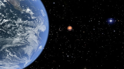 Wall Mural - solar system 02