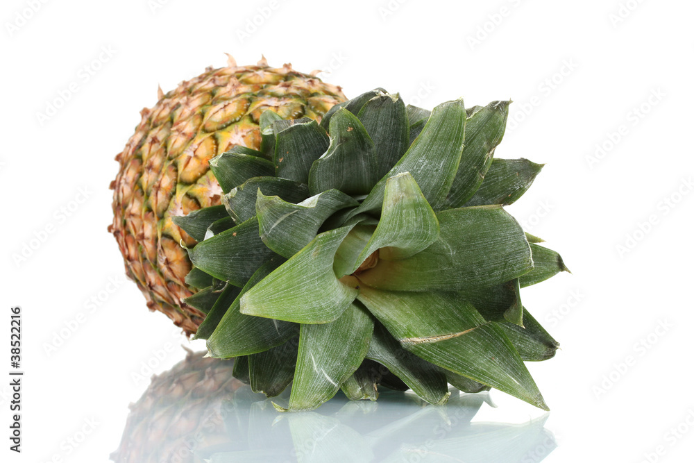 Pineapple isolated on white