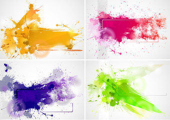 Aufkleber - Artistic Backgrounds