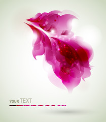 Leinwandbilder - Abstract  magenta  elements for design