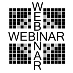 Wall Mural - webinar symbol icon