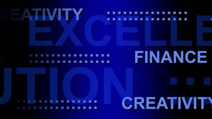 business words in motion