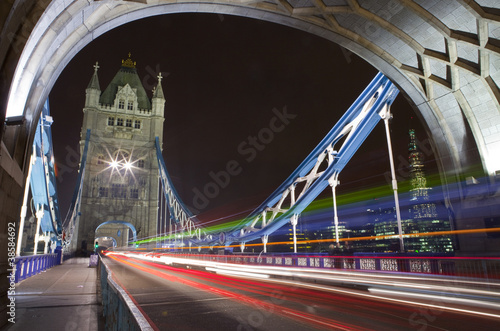 Naklejka ścienna Tower Bridge at Night