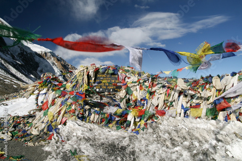 Tapeta ścienna Thorong the pass - nepal