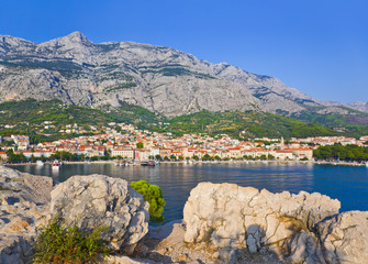 Wall Mural - View to Makarska, Croatia