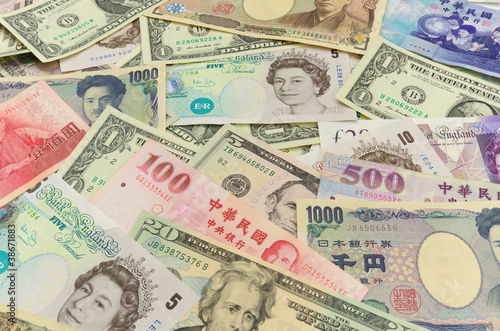 Us Dollars Sterling Pounds Taiwan This Stock Photo And Us Dollars Sterling Pounds Taiwan
