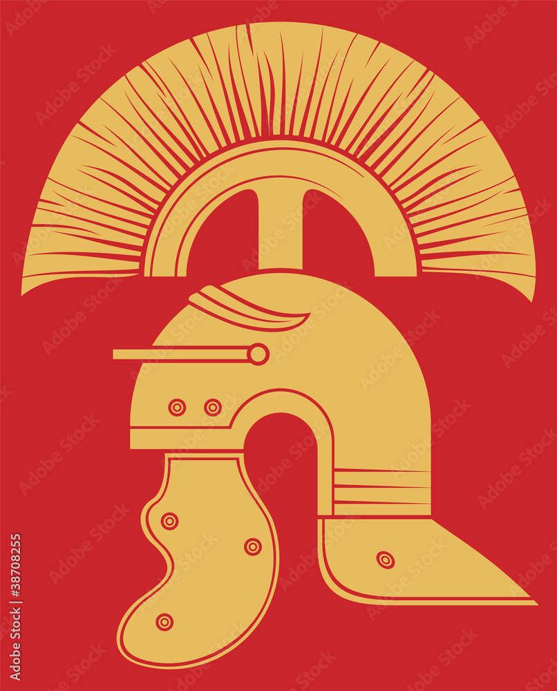 roman helmet Stock Vector | Adobe Stock