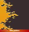 eps Vector image: Fire pattern