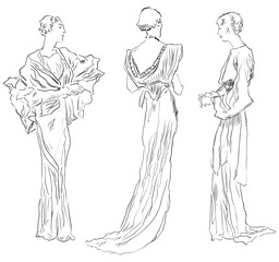 Evening dresses