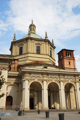 Poster - Italy, Milan The Basilica of Saint Lawrence