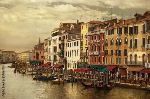 Obraz na płótnie canvas dwuczęściowy "dyptyk" Wenecja, Grand Canal - Wenecja