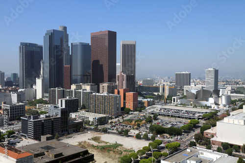 Naklejka samoprzylepna Centrum Los Angeles