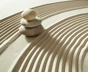 Wall Mural - zen symbol of harmony energy