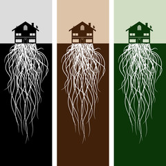 Poster - House With Roots