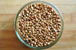 Jar of buckwheat
