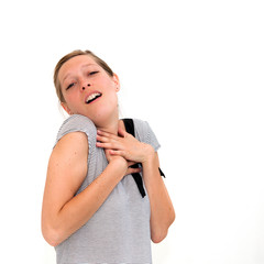 smiling young attractive woman