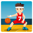 Active Basketball Player 
