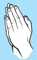 Praying hands