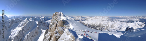 Board z aluminiowym obramowaniem Dolomity marmolada