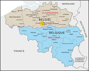  Belgien Verwaltung