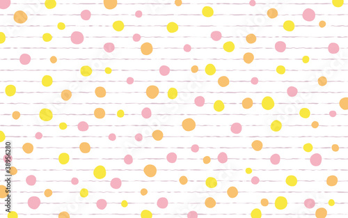 Naklejka - mata magnetyczna na lodówkę dots background pattern