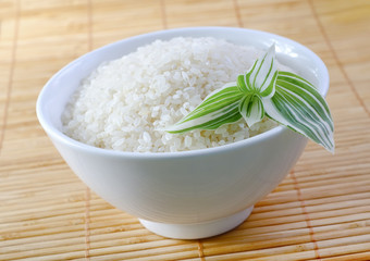 Canvas Print - Raw rice