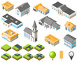 © Anna - Suburban community isometric city kit