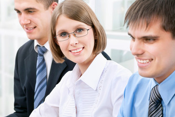 Poster - Young businesswoman