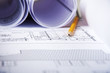© adam121 - pencil, documents and blueprint